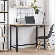 vidaXL bord Naturfärg 100 x 50 x 77 cm Konstruerat trä och stål