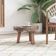 vidaXL Sängbord Brun 40 x 40 x 25 cm Solid återvunnen trä