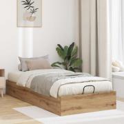 vidaXL Ottoman Sängram Artisan Ek 75,5 x 190 cm Konstruerat trä