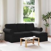 vidaXL Soffa 160cm Svart Metall