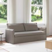 vidaXL Soffa Taupe 196 x 82 x 85 cm tyg