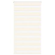 vidaXL Rullgardin zebra 75x100 cm tyg bredd 70,9 cm polyester