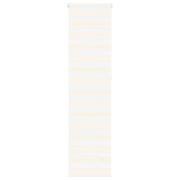 vidaXL Rullgardin zebra 55x230 cm tyg bredd 50,9 cm polyester