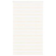 vidaXL Rullgardin zebra 125x230 cm tyg bredd 120,9 cm polyester