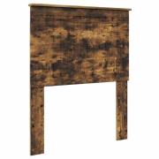 vidaXL Huvudgavel med huvudgavel Rökt ek 80 cm Konstruerat trä