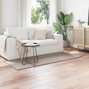 vidaXL Områdesmattor Rektangulär SIROLO Sand 150 x 80 cm Polyester