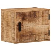vidaXL Väggmonterat sängbord 40x30x25 cm massivt mangoträ