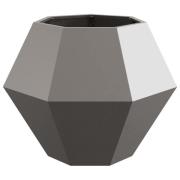 vidaXL Planteringskärl Rostig 75 x 75 x 60 cm Väderbeständig stål