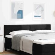 vidaXL LED huvuddyna med LED -remsljus Svart 180 cm Polyester