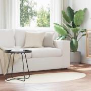 vidaXL Områdesmattor HUARTE Kräm 160 x 230 cm Polyester