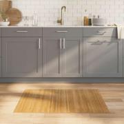 vidaXL Matta rektangulär naturlig 70x100 cm bambu