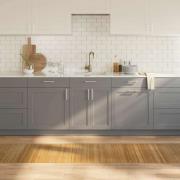 vidaXL Matta rektangulär naturlig 60x500 cm bambu