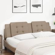 vidaXL Headboard Cushion "Zadar" Cappuccino 180 cm Faux Leather