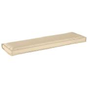 vidaXL Kudde Beige 140 x 40 x 8 cm Oxford Tyg