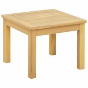 vidaXL Kaffeebord Ljus akacia 45 x 45 x 36 cm Massivt Akaciaträ