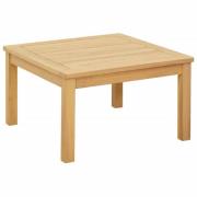 vidaXL Kaffeebord Ljus akacia 60 x 60 x 36 cm Massivt Akaciaträ