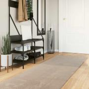 vidaXL Områdesmattor Rektangulär HUARTE Sand 500 x 80 cm Polyester