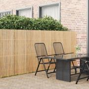 vidaXL Bambustängsel Naturfärg 400 x 150 cm Bambu
