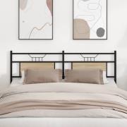 vidaXL Ersättningsgavel sonoma ek 180 cm konstruerat trä och stål