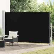 vidaXL Infällbar sidomarkis 180x300 cm svart