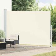 vidaXL Infällbar sidomarkis 200x300 cm gräddvit