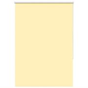 vidaXL Rullgardin mörkläggningsgul 105x130 cm tyg bredd 100,7 cm