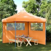 vidaXL Partytält Orange 292 x 292 x 315 cm Oxford Tyg