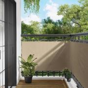 vidaXL Balkong Skärm Beige 100 x 600 cm Oxford Tyg