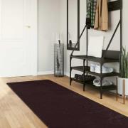 vidaXL Mattlöpare MARSA Antracit 80 x 450 cm Polyester och PVC