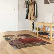 vidaXL Mattlöpare MARSA Flerfärgsdesign 80 x 100 cm Polyester och PVC