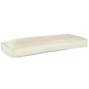 vidaXL Kudde Kräm 100 x 40 x 8 cm Oxford Tyg