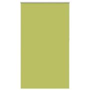 vidaXL Rullgardin mörkläggning blad grön 125x210 cm tyg bredd 121,6 cm