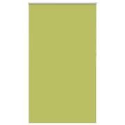 vidaXL Rullgardin mörkläggning blad grön 130x210 cm tyg bredd 126,6 cm