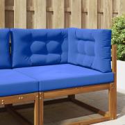 vidaXL Utomhus Soffa Kudde 3 pcs Turkos Polyester