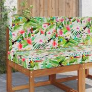 vidaXL Utomhus Soffa Kudde 2 pcs färgstark Polyester