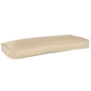 vidaXL Kudde Beige 100 x 40 x 8 cm Oxford Tyg
