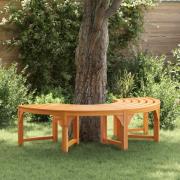 vidaXL Trädbänk Naturfärg 160 x 80 x 45cm Massiv Eukalyptus Trä
