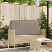 vidaXL Kudde Taupe 120 x 60 x 12 cm Oxford Tyg