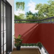 vidaXL Balkong Skärm Terracotta 110 x 300 cm Oxford Tyg