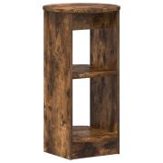 vidaXL Sidokabinett Rökt Ek 40 x 40 x 75 cm Konstruerat trä