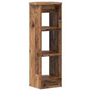 vidaXL Sidokabinett Gammalt trä 40 x 40 x 100 cm Konstruerat trä
