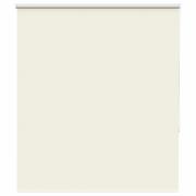 vidaXL Rullgardin mörkläggning naturvit 125x150 cm tyg bredd 121,6 cm