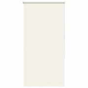 vidaXL Rullgardin mörkläggning naturvit 75x175 cm tygbredd 70,7 cm