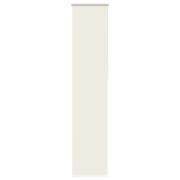 vidaXL Rullgardin mörkläggning naturvit 40x230 cm tyg bredd 35,7 cm