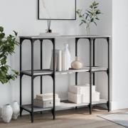 vidaXL Avlastningsbord grå sonoma 102x35x90 cm konstruerat trä