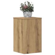 vidaXL Växtställ 2 st ek 30x30x50 cm konstruerat trä