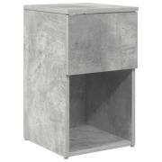 vidaXL Sängskåp Betonggrå 29 x 31,5 x 49 cm Konstruerat trä
