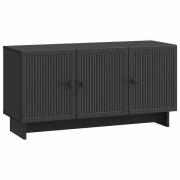 vidaXL TV-skåp Svart 99 x 34,5 x 50 cm Konstruerat trä