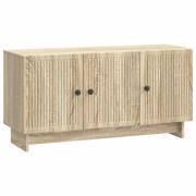 vidaXL TV-skåp Sonoma-ek 99 x 34,5 x 50 cm Konstruerat trä