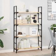 vidaXL Svävande hyllor 3 st 80x20x2 cm obehandlat massivt akaciaträ